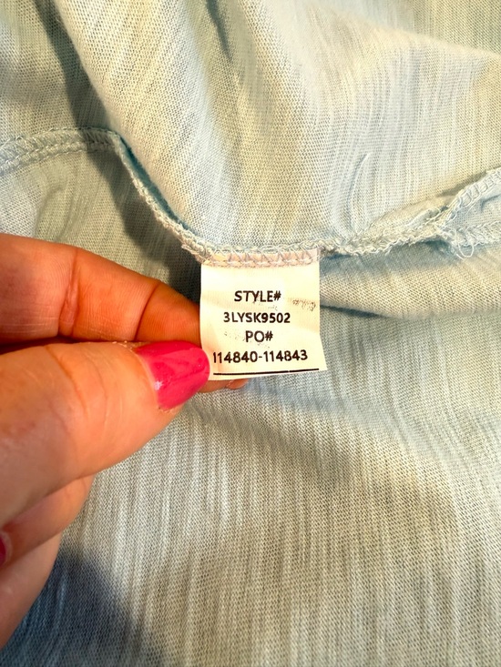 Levi's Light Blue Red Tab Pocket Slub Polo Neo-Prep Coastal Preppy Minimalist - Picture 6 of 10